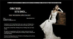 Desktop Screenshot of orchidbridalstudio.com