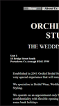 Mobile Screenshot of orchidbridalstudio.com